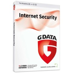 G DATA Internet Security - Licence 1 an - 5 postes - A télécharger