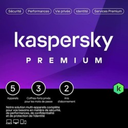 Kaspersky Anti-Virus Premium - Licence 5 postes 2 ans