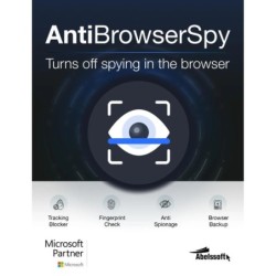 AntiBrowserSpy - Licence perpétuelle - 1 PC - A télécharger