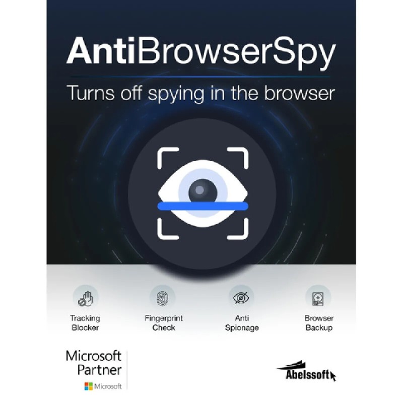 AntiBrowserSpy - Licence perpétuelle - 1 PC - A télécharger