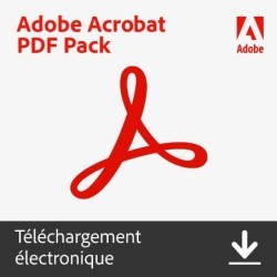 Adobe Acrobat PDF Pack - Abonnement 1 an - 1 utilisateur - A télécharger