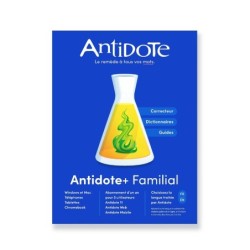 Antidote+ Familial - Abonnement 1 an - 5 utilisateurs - A télécharger