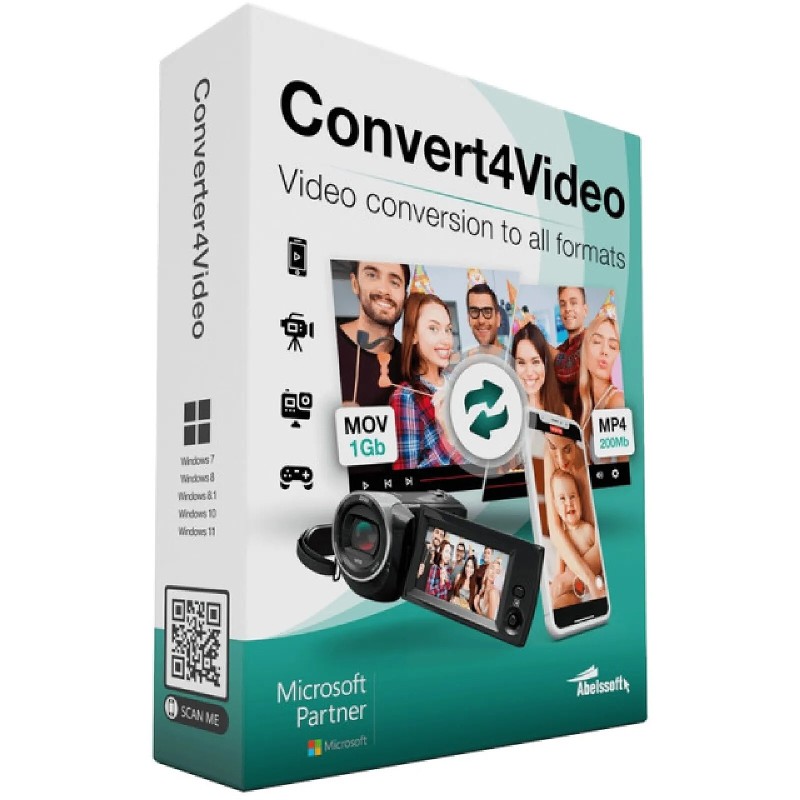 Converter4Video - Licence perpétuelle - 1 PC - A télécharger