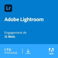 Adobe Lightroom CC - Licence 1 an - 1 utilisateur - A télécharger