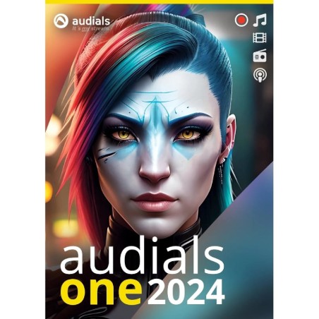 Audials One 2024 - Licence perpétuelle - 1 PC - A télécharger