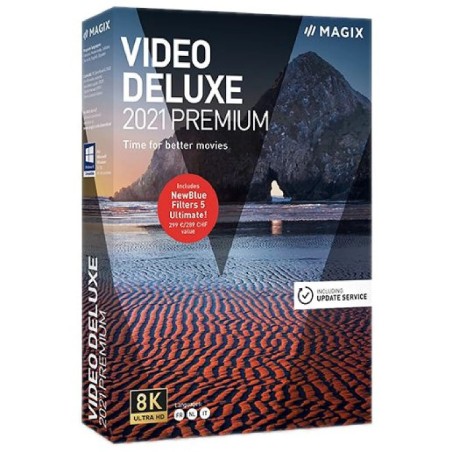 Magix Vidéo deluxe Premium - Licence perpétuelle - 1 poste - A télécharger