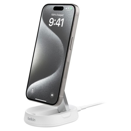 Belkin BoostCharge Pro Qi2 15W Blanc