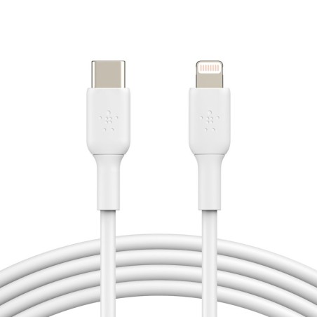 Belkin Câble USB-C vers Lightning 60W MFI (blanc) - 1 m