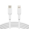 Belkin Câble USB-C vers Lightning 60W MFI (blanc) - 1 m