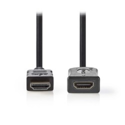 Nedis Rallonge HDMI haute vitesse avec Ethernet Noir (2 mètres)