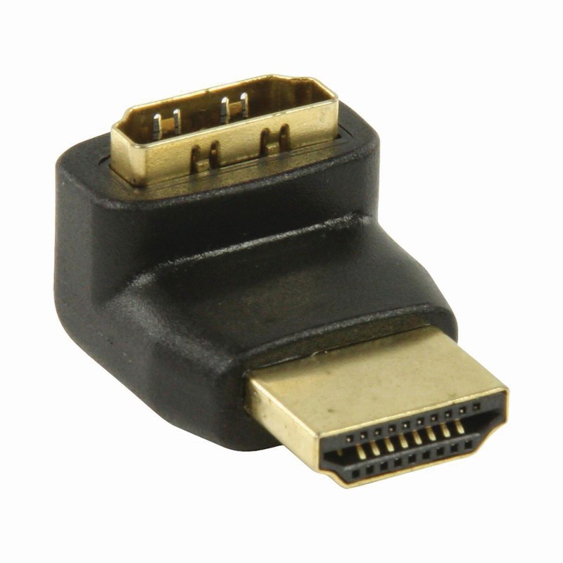 Nedis Adaptateur HDMI mâle / HDMI femelle (coudé 270°)