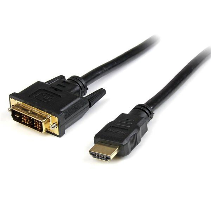 StarTech.com Câble HDMI vers DVI-D - M/M - 1 m - connecteurs Or