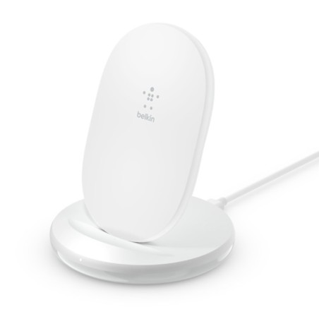 Belkin Chargeur Induction Stand 15 W avec chargeur secteur inclus (Blanc)