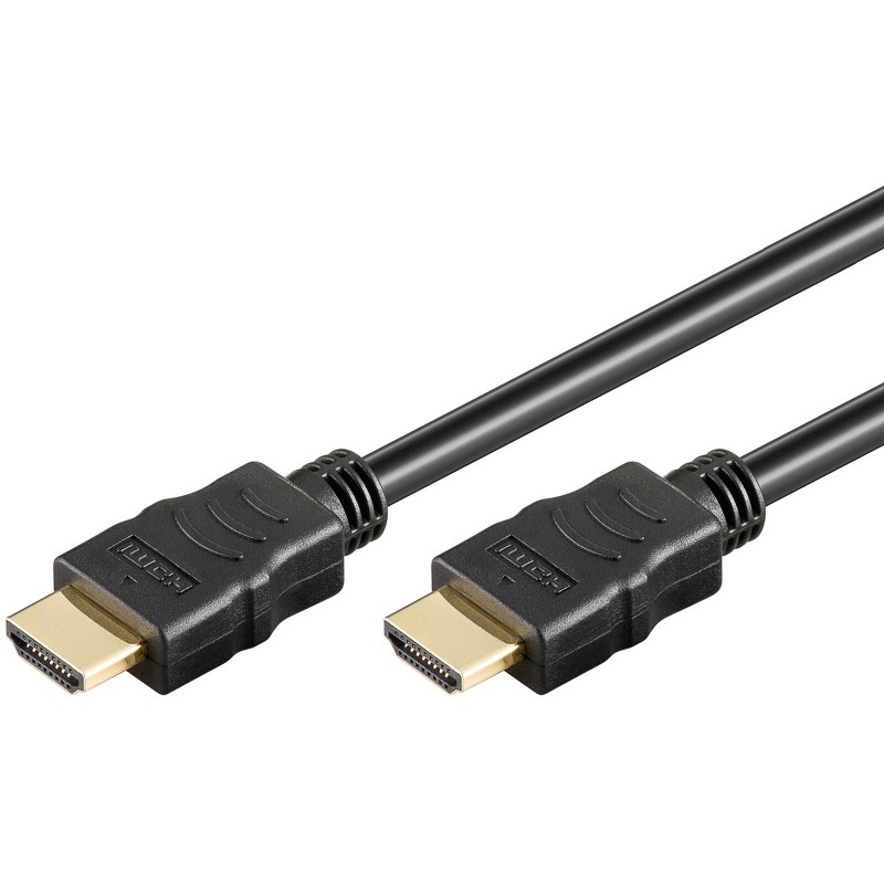 Goobay High Speed HDMI 2.0 Cable with Ethernet (0.5 m)