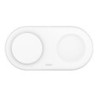 Belkin Chargeur Magsafe Qi2 15W + chargeur pour Airpods (Blanc)