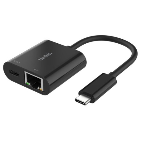 Belkin Adaptateur USB-C vers RJ45 Gigabit Ethernet passtrhough 100 W