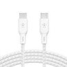 Belkin Câble USB-C vers USB-C 100W renforcé (blanc) - 2 m