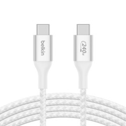 Belkin Câble USB-C vers USB-C 240W - renforcé (blanc) - 1 m