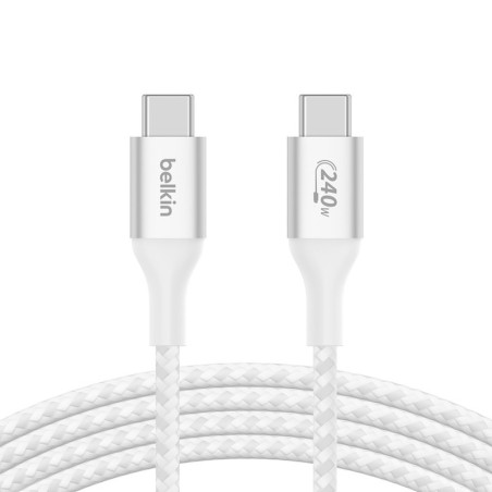 Belkin Câble USB-C vers USB-C 240W - renforcé (blanc) - 1 m