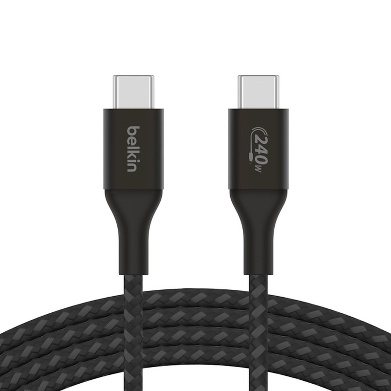 Belkin Câble USB-C vers USB-C 240W - renforcé (noir) - 1 m