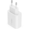 Belkin Chargeur Secteur USB-C 25 W pour iPhone (20 W) et Samsung (25 W) - Blanc