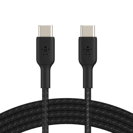 Belkin Câble USB-C vers USB-C renforcé 60 W (noir) - 1 m