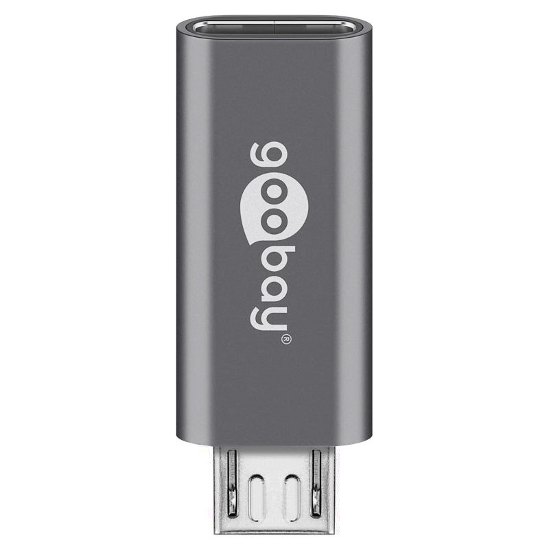 Goobay Adaptateur Micro-USB vers USB-C