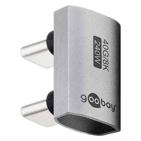 Goobay Adaptateur USB-C Mâle vers USB-C Mâle en U à 180°