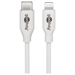 Goobay Câble Lightning to USB-C (M/M) - 2M - Blanc