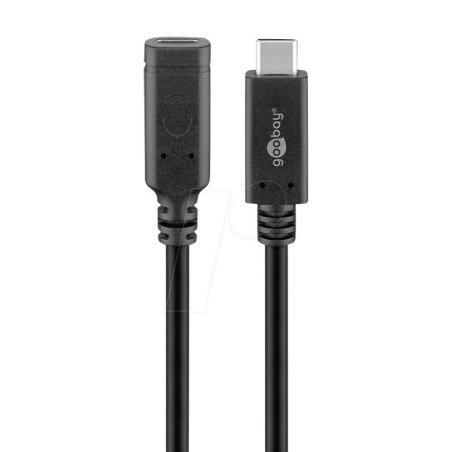 Goobay Câble USB 3.1 Type-C (1 m) Noir