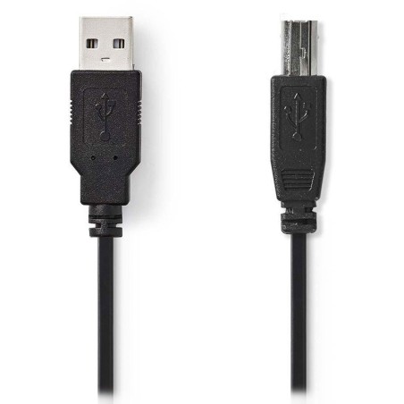 Nedis Câble USB 2.0 A/B - 1 m