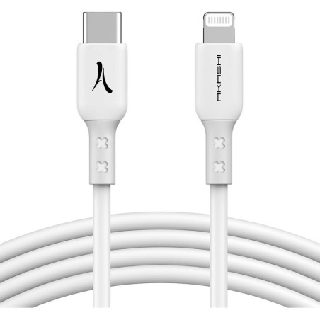 Akashi Câble USB-C vers Lightning (Blanc - 15m)