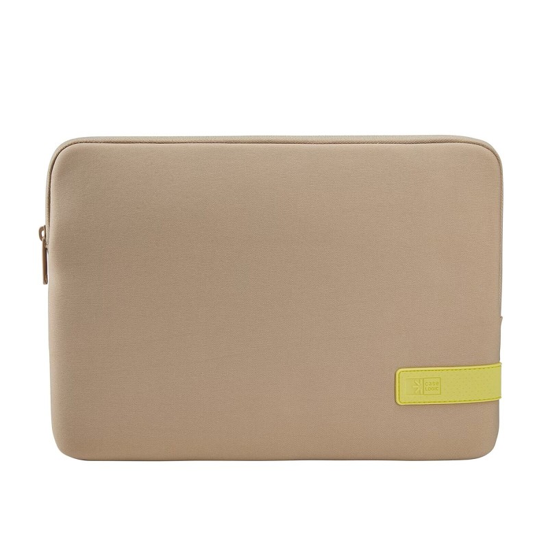 Case Logic Reflect MacBook Pro Sleeve 13" (Plaza Taupe/Sun-Lime)