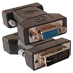 Adaptateur DVI-I Dual Link mâle / VGA femelle