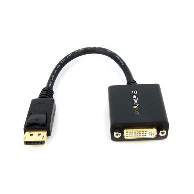 StarTech.com Adaptateur DisplayPort 1.2 vers DVI-D 1080p - M/F - Connecteur DP à verrouillage