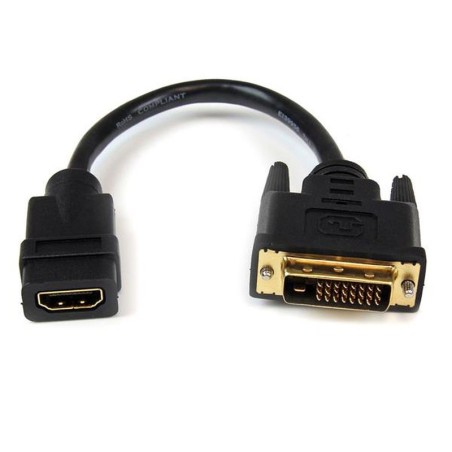 StarTech.com Câble adaptateur vidéo HDMI vers DVI-D - F/M - 20 cm