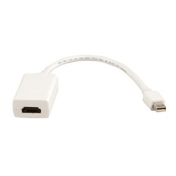 Câble Mini DisplayPort mâle / HDMI femelle (0.2 mètre)