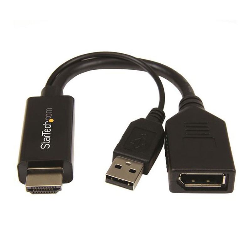 StarTech.com Adaptateur HDMI vers DisplayPort 4K alimenté par USB