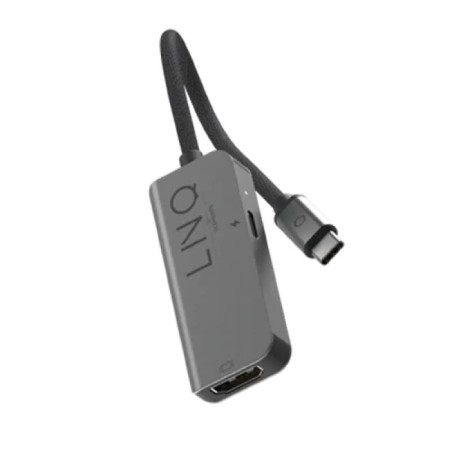 Linq Hub USB-C 2-en-1 Gris