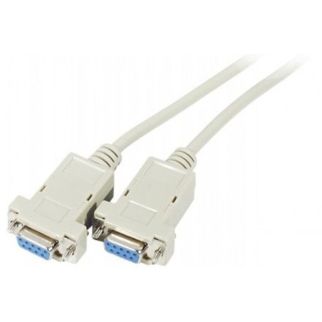 Câble DB9 Null Modem femelle / femelle (5 mètres)