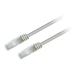 Textorm Câble RJ45 CAT 5E UTP - mâle/mâle - 0.5 m - Blanc