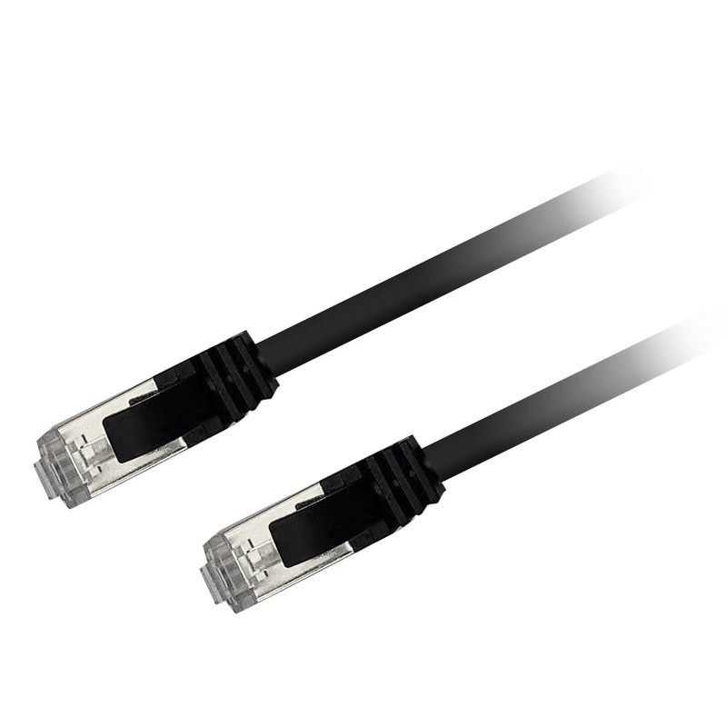 Textorm Câble RJ45 CAT 6 FTP - mâle/mâle - 3 m - Noir