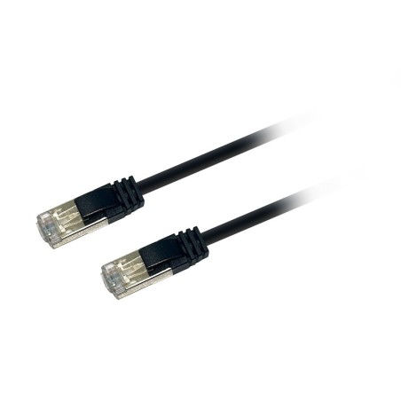 Textorm Câble RJ45 CAT 6 SSTP - mâle/mâle - 10 m - Noir