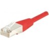 Câble RJ45 catégorie 5e F/UTP 10 m (Rouge)