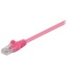 Câble RJ45 catégorie 5e U/UTP 0.5 m (Rose)