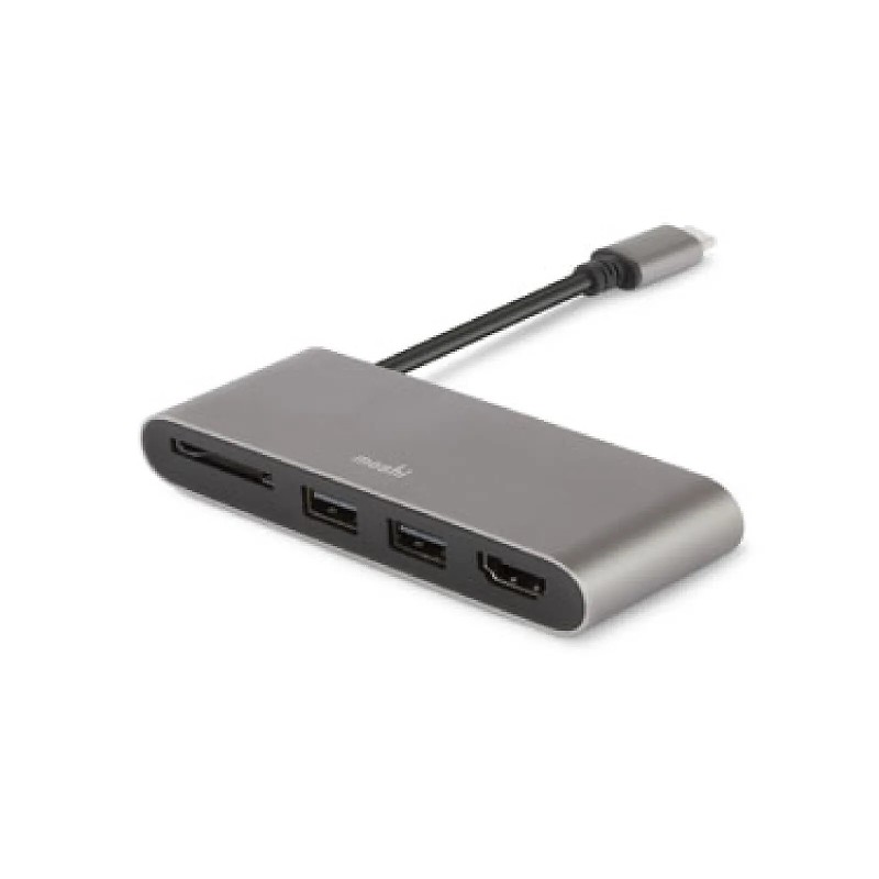 Moshi Multiports USB-C Gris