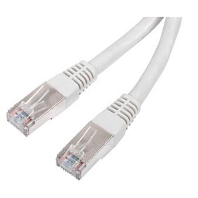 Câble RJ45 catégorie 6 F/UTP 0.5 m (Beige)