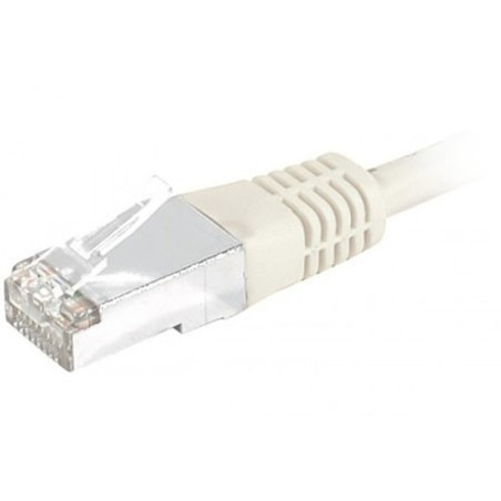 Câble RJ45 catégorie 6 S/FTP 0.15 m (Beige)