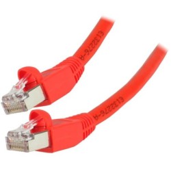 Câble RJ45 catégorie 6 S/FTP 2 m (Rouge)