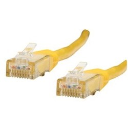 Câble RJ45 catégorie 6 U/UTP 0.5 m (Jaune)